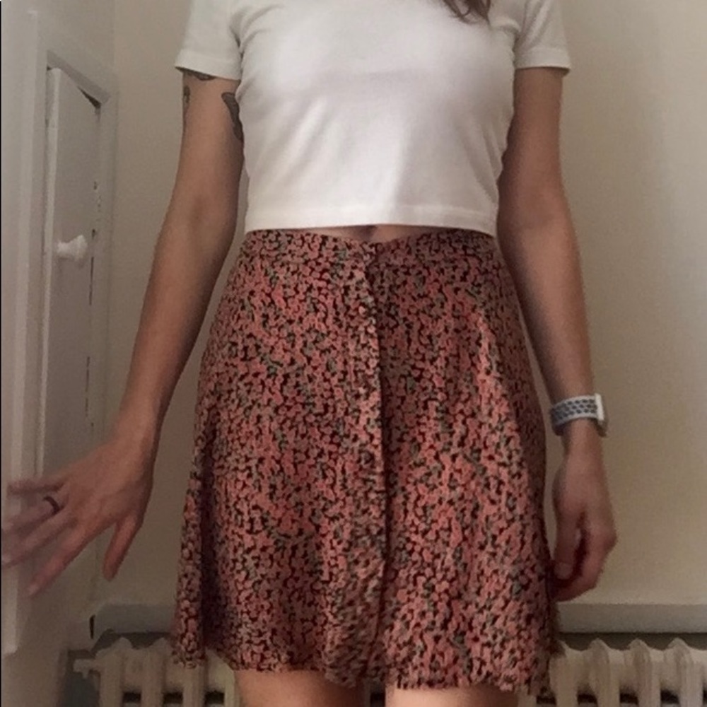 Brandy Melville mini skirt with buttons
